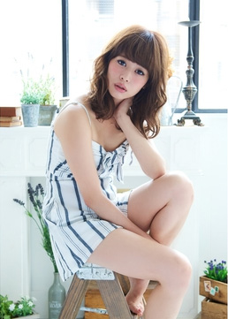 大人可愛い波ウェーブ