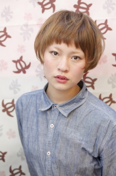 軽やかマッシュカットでキュートで優しい印象に★