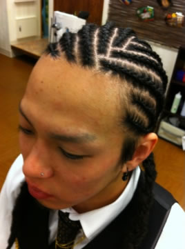 もういっちょコーンロウ！！！