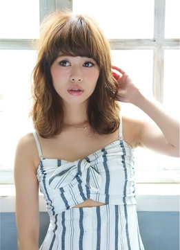 大人可愛い波ウェーブ