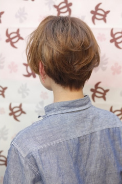 軽やかマッシュカットでキュートで優しい印象に★